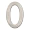 Architectural Mailboxes Brass 5 inch Floating House Number Satin Nickel 0 3585SN-0 - alternate 2